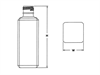 BEVELED SQUARE from Plastic Bottle Corporation